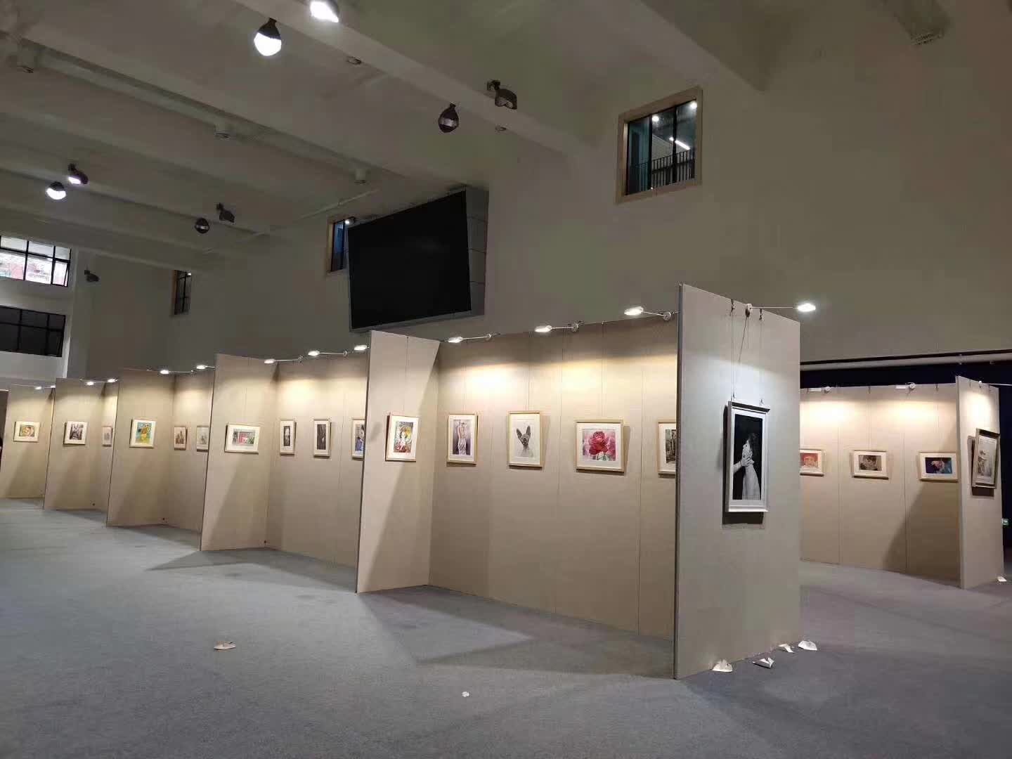 高 檔無縫掛畫展板